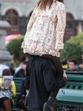 [online collection] sister Heisi riding on a man's shoulder on August 21, 2013(13)
